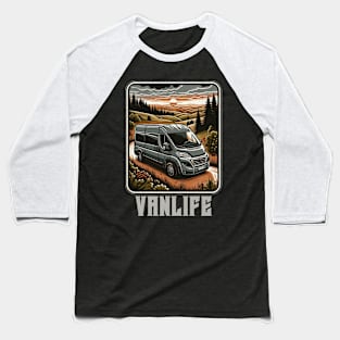 Fiat Ducato sunset Baseball T-Shirt